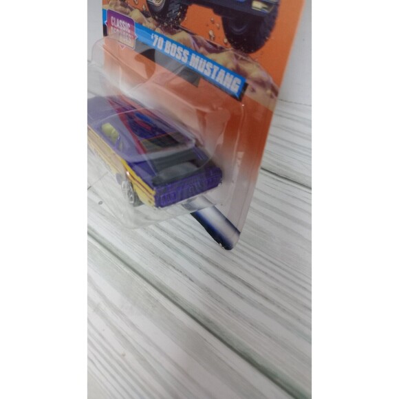 2001 Mattel Hot Wheels '68 Chevrolet EL Camino Red/White/Blue Stars/Flames #082 - Picture 3 of 6